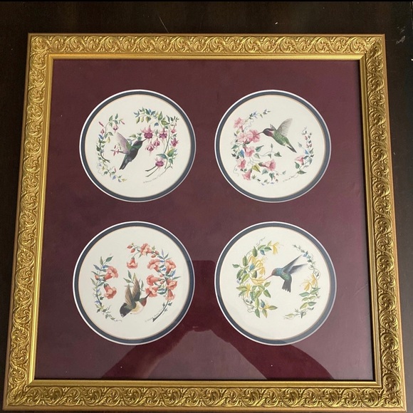 Brenda Harris Other - Brenda Harris Tustian Original Painting Hummingbird’s Signed